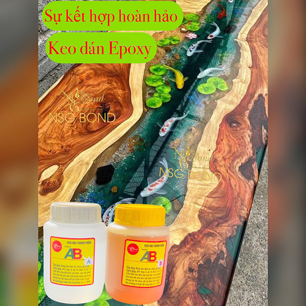 Keo Epoxy, keo AB - Keo Dán Nam Việt - Công Ty TNHH Đầu Tư Thương Mại Dịch Vụ Xuất Nhập Khẩu Nam Việt